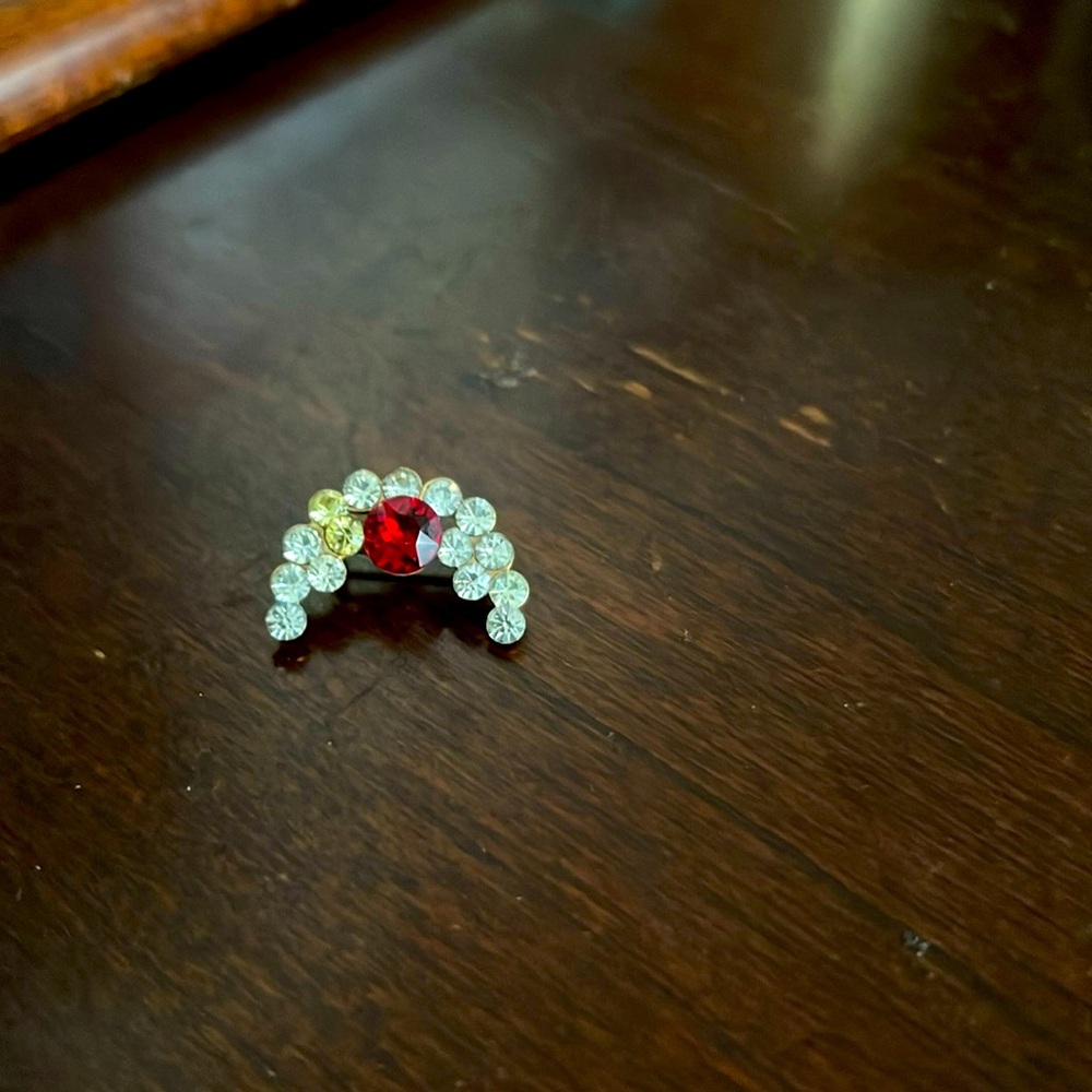 Sparkling little lapel pin!